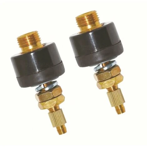 QERSTA Connecteur Rapide électrique De Gaz De Machine De Soudage à L'arc-argon De Torche De Soudeur Pour La Torche De Soudeur 70x15mm(2 Pcs) 1 QERSTA Connecteur Rapide électrique De Gaz De Machine De Soudage à L'arc-argon De Torche De Soudeur Pour La Torche De Soudeur 70x15mm(2 Pcs)