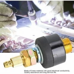 QERSTA Connecteur Rapide électrique De Gaz De Machine De Soudage à L'arc-argon De Torche De Soudeur Pour La Torche De Soudeur 70x15mm(2 Pcs) 8 QERSTA Connecteur Rapide électrique De Gaz De Machine De Soudage à L'arc-argon De Torche De Soudeur Pour La Torche De Soudeur 70x15mm(2 Pcs) -Soudure à l'arc Soldes 65040874 4