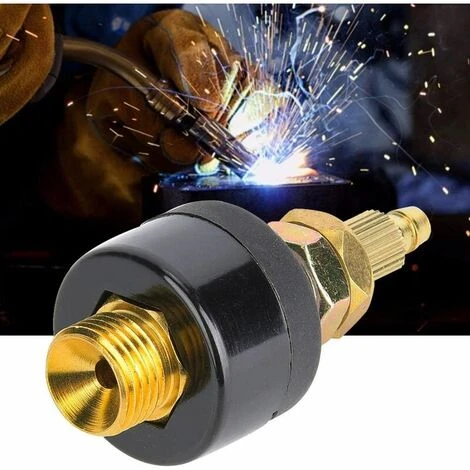 QERSTA Connecteur Rapide électrique De Gaz De Machine De Soudage à L'arc-argon De Torche De Soudeur Pour La Torche De Soudeur 70x15mm(2 Pcs) 5 QERSTA Connecteur Rapide électrique De Gaz De Machine De Soudage à L'arc-argon De Torche De Soudeur Pour La Torche De Soudeur 70x15mm(2 Pcs) – Image 5