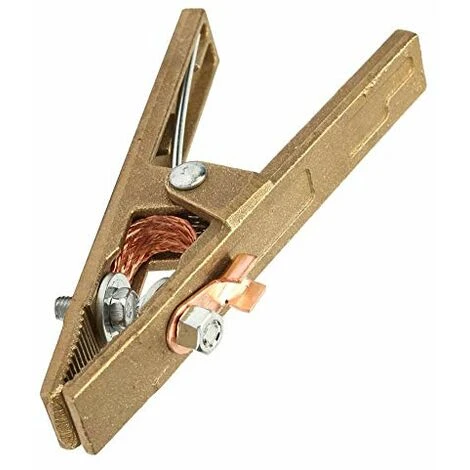 OSQI Soudage Au Sol En Forme De A Pince De Terre Soudeuse Câble De Terre Prise En Cuivre (300A) 3 OSQI Soudage Au Sol En Forme De A Pince De Terre Soudeuse Câble De Terre Prise En Cuivre (300A) – Image 3