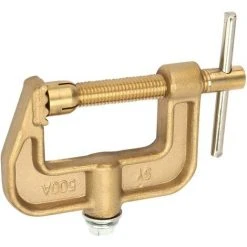 OSQI Pince De Terre De Soudage, Matériau En Laiton 500A Pince De Terre De Soudage Au Sol Classique En Forme De G Pour Machine à Souder, Pince De Terre C -Soudure à l'arc Soldes 65507161 4