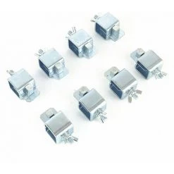 ELLE Pince à Souder Bout à Bout Pince à Souder Bout à Bout En Acier Pince à Souder En Tôle Pince à Souder Pince à Souder Papillon 5 X 2,5 X 2,5 Cm Pour Réparation De Soudure Par Points, (lot De 4) -Soudure à l'arc Soldes 65532773 3