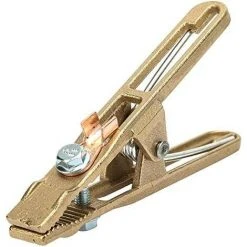 TINOR Laiton Pince De Masse, Pince De Terre à Souder Pour Souduremise à La Terre De Câble Pour La Machine De Soudure (260A)
