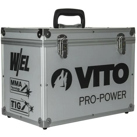 Poste A Souder Inverter Combiné ARC TIG 200A Torche TIG +12 Baguettes Ø 2.5 Mm + Cagoule Automatique + Mallette Luxe VITO 3 Poste A Souder Inverter Combiné ARC TIG 200A Torche TIG +12 Baguettes Ø 2.5 Mm + Cagoule Automatique + Mallette Luxe VITO – Image 3