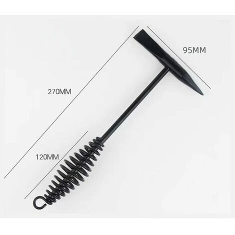Ensoleillé Pic à Souder Professionnel -Vie 300gr Pour Enlever Les Scories De Soudage Comme Marteau Avec Un Côté Pic Ou Burin, Entièrement En Acier Massif Avec Traitement Thermique 2 Ensoleillé Pic à Souder Professionnel -Vie 300gr Pour Enlever Les Scories De Soudage Comme Marteau Avec Un Côté Pic Ou Burin, Entièrement En Acier Massif Avec Traitement Thermique – Image 2