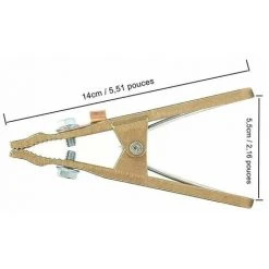 Ensoleillé Laiton Pince De Masse,- Pince De Terre à Souder Pour Souduremise à La Terre De Câble Pour La Machine De Soudure (260A) 7 Ensoleillé Laiton Pince De Masse,- Pince De Terre à Souder Pour Souduremise à La Terre De Câble Pour La Machine De Soudure (260A) -Soudure à l'arc Soldes 66537917 3