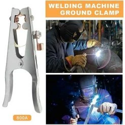 BDD Clip De Mise à La Terre, 1 Clip De Mise à La Terre De Soudage, équipement De Soudage Professionnel Durable, Adapté à La Plupart Des Machines à Souder -Soudure à l'arc Soldes 66572577 3