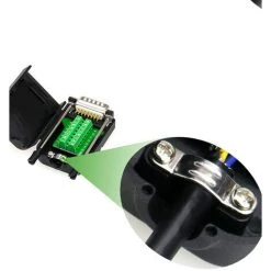 ELLE 2PCS Connecteur HDMI, Adaptateur De Prise Vers Bornier, Connecteur De Soudure Sans Rupture, (pas De Poinçon à Souder Mâle + écrou) -Soudure à l'arc Soldes 67376265 5