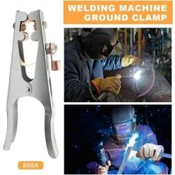 ENLENK Pince De Masse, Pince Soudure, 1 Pince De Terre De Soudage, Fait De Fer + Laiton, Solide Et Durable, Matériel De Soudage Professionnel 9 ENLENK Pince De Masse, Pince Soudure, 1 Pince De Terre De Soudage, Fait De Fer + Laiton, Solide Et Durable, Matériel De Soudage Professionnel -Soudure à l'arc Soldes 67588316 5