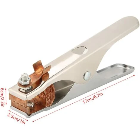 ENLENK Support D'Électrode De Soudage Pince De Maintien, La Soudure Résistante Serre La Pince De Poignée En Cuivre De La Pince 300a Pour La Soudeuse Manuelle 2 ENLENK Support D'Électrode De Soudage Pince De Maintien, La Soudure Résistante Serre La Pince De Poignée En Cuivre De La Pince 300a Pour La Soudeuse Manuelle – Image 2
