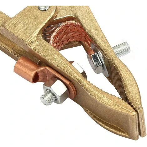 ENLENK Clips De Masse De Soudage, En Laiton Clips De Câble De Mise à La Terre Clips Pour La Construction De Machines à Souder (500A) 5 ENLENK Clips De Masse De Soudage, En Laiton Clips De Câble De Mise à La Terre Clips Pour La Construction De Machines à Souder (500A) – Image 5