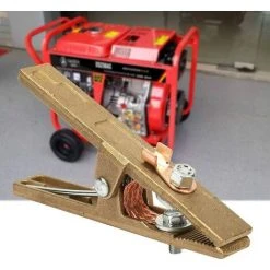 FLYME Pinces De Mise à La Terre De Soudage, En Laiton Pinces Pour Câbles De Mise à La Terre Pinces Pour La Construction De Machines à Souder (300 A) 7 FLYME Pinces De Mise à La Terre De Soudage, En Laiton Pinces Pour Câbles De Mise à La Terre Pinces Pour La Construction De Machines à Souder (300 A) -Soudure à l'arc Soldes 67806378 3