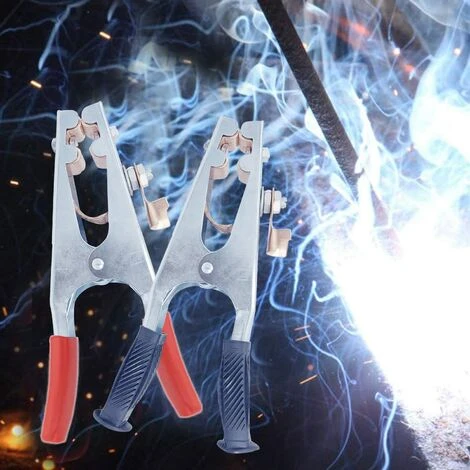 FLYME Pinces De Terre De Soudage, 2 Pièces Pinces De Terre De Soudage 300A Et 500A Pinces De Tige De Terre Prise Sûre Et Stable Confortable Adaptée Au Soudage électrique 5 FLYME Pinces De Terre De Soudage, 2 Pièces Pinces De Terre De Soudage 300A Et 500A Pinces De Tige De Terre Prise Sûre Et Stable Confortable Adaptée Au Soudage électrique – Image 5