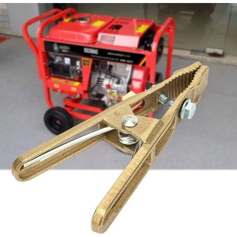 HABIENTôT Pince De Masse Soudure,Oi-FRIS 260A Mâchoire Lourde En Laiton, Pince De Terre De Soudage Pour Poste De Soudage Welder 4 HABIENTôT Pince De Masse Soudure,Oi-FRIS 260A Mâchoire Lourde En Laiton, Pince De Terre De Soudage Pour Poste De Soudage Welder – Image 4