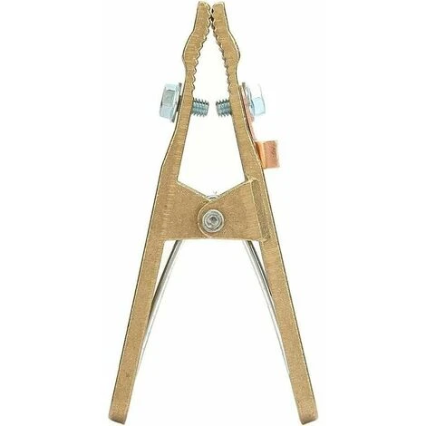 ENLENK Laiton Pince De Masse, Pince De Terre à Souder Pour Souduremise à La Terre De Câble Pour La Machine De Soudure (260A) 4 ENLENK Laiton Pince De Masse, Pince De Terre à Souder Pour Souduremise à La Terre De Câble Pour La Machine De Soudure (260A) – Image 4