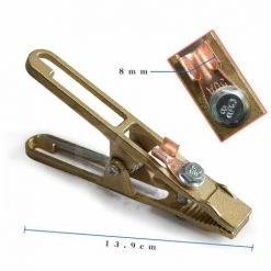 ECHOO Laiton Pince De Masse, Pince De Terre à Souder Pour Souduremise à La Terre De Câble Pour La Machine De Soudure (260A) -Soudure à l'arc Soldes 68595489 5