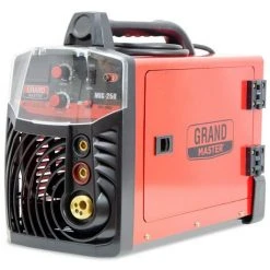GRANDMASTER Poste A Souder MIG MAG MMA 200A / 220V DC, Affichage Numérique, Igbt, Taille Maximale Des Électrodes 4.00mm, Machine À Souder Portable À Onduleur, Soudeuse À L'arc, Accessoires Inclus